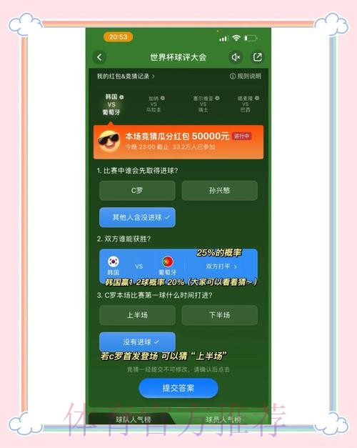 世界杯竞猜推荐：全站深度解析